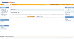 Desktop Screenshot of cheap.tobaccoonline.co.uk